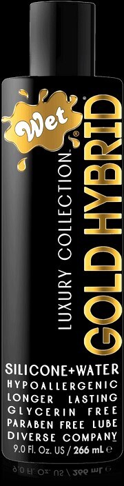 New WET Gold Hybrid Luxury Lube 266 ml