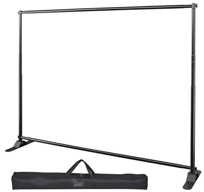 New Backdrop Banner Stand and Carry Bag for Photography ( 8' x 8' )