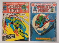 1972 DC Comics World's Finest Comics #212 & 214 , Bagged & Boarded