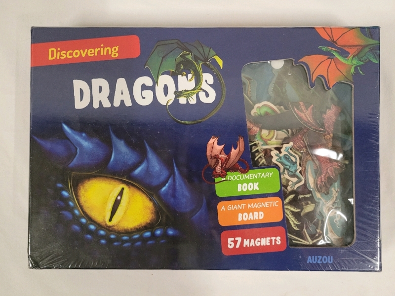 New - Discovering Dragons Children's Education Entertainment Set . Sealed