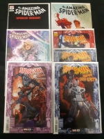 7 New Marvel The Amazing Spider-Man Varient Cover Paperback Edition Comic books Bagged and Sealed