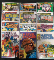 12 Vintage / New Marvel Comics | Fanfare, Quasar, Micronaughts and More Paperback Comic Books Bagged and Sealed