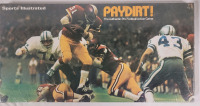 Vintage 1973 Sports Illustrated PAYDIRT! Pro Football Action Game . New Old Stock , Sealed