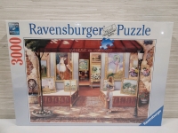 New - 3000pc. Ravensburger Puzzle " Fine Arts Gallery " . Sealed