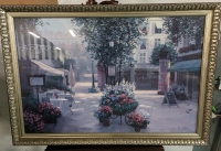 Framed Still Life Print by Christa Kieffer. 40" by 28" with Frame