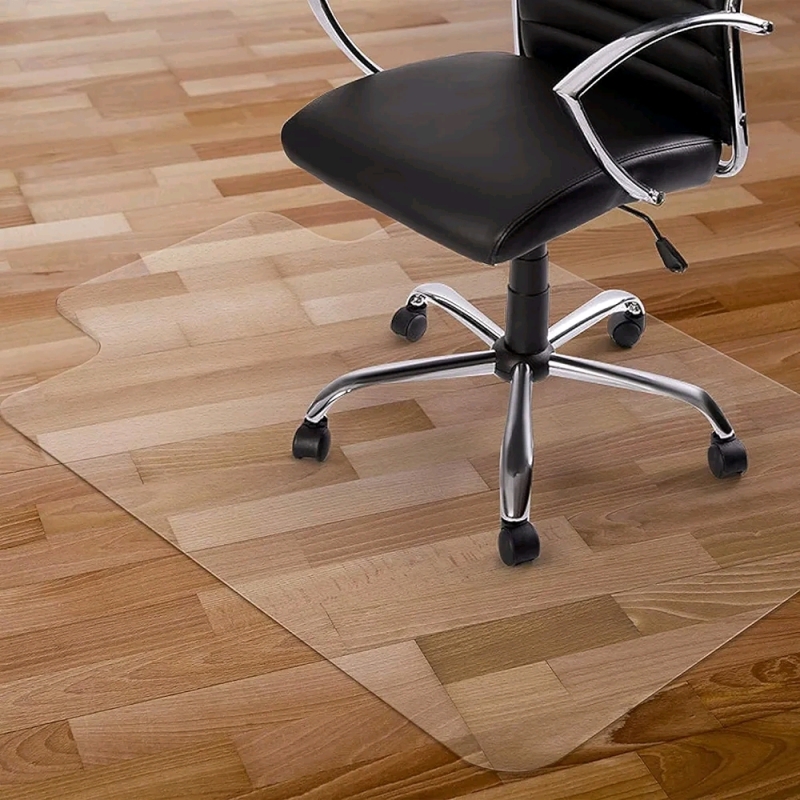 New Kuyal Rolling Chair Mat for Hardwood Floor, 36" X 48" Transparent PVC