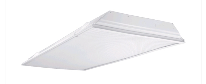 New Corelight Cooper Lighting Solutions Ceiling Light. 2ftx4ft Model: R2X-WO-2L35-LD5-UNV-24-T1-STD