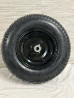 Replacement Wheelbarrow Wheel 15.50x5.25-8 Steel Rim Good Condition