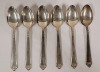 BIRKS Sterling Silver Tea Spoons , Set of Six (6) . 147 Grams