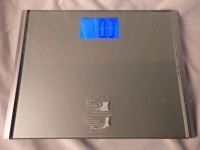 Digital Bathroom Scale with Glass Top
