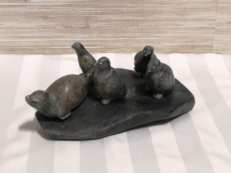 Vintage SOAPSTONE Signed