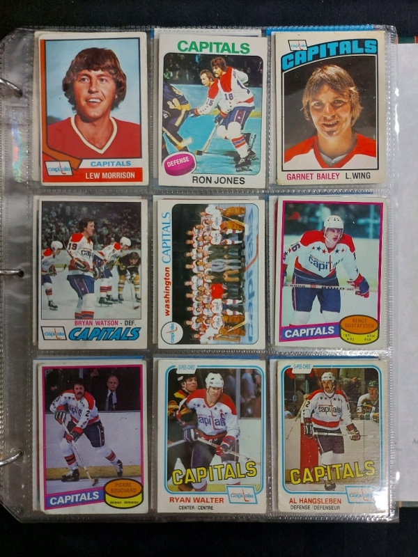 (1974-200) + 2020-21 Washington Capitals NHL Hockey Cards (216 Cards) *No Doubles*