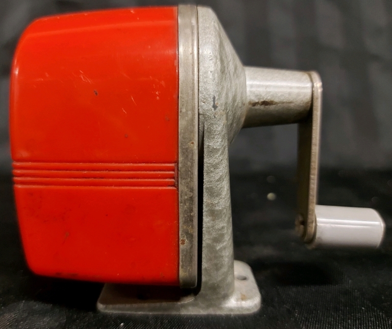 Vintage Apsco Midget Desk Pencil Sharpener 4.5"x3.5"X2"