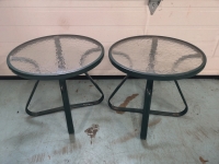2 Side Patio Tables