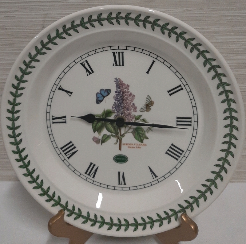 New Portmeiron Botanic Garden Wall Clock 10.5"