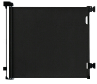 As-New DearLov Retractable Safety Gate (Black) | 33" 55"