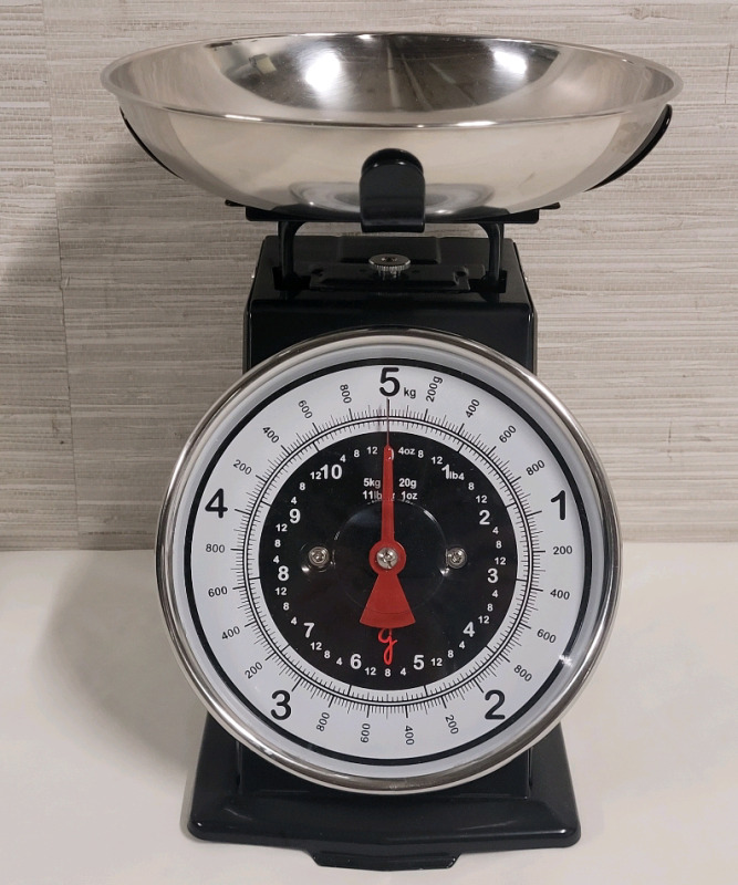 Starfrit Gourmet 5kg Food Prep Mechanical Scale . Tested Working . Excellent Condition