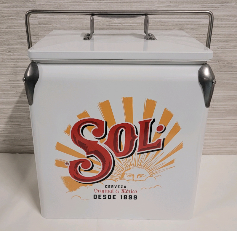 New - SOL Serveza Personal Cooler . Measures 12"×12.5"×9"