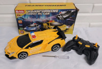 Britik Transforming Robot RC Car with Box , 1:18 Scale . Not Tested