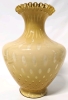 Gorgeous Large Unsigned Fenton Honey Amber Bubble Vase | 11.25" Tall