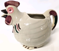 Adorable Vintage Shawnee CHANTICLEER Rooster Pitcher | 7.75" Tall | Made in USA