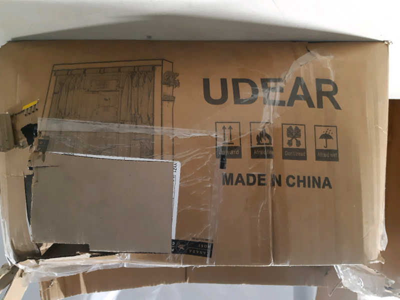 Udear Gy-49 Fabric Wardrobe * Appears To Have All Pieces