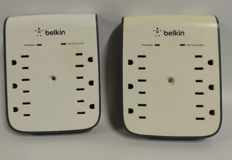 2 Belkin PowerBar Surge Protector