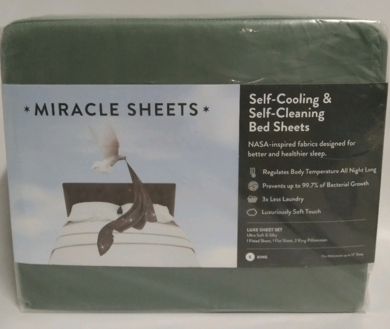 New Miracle Sheets Set King