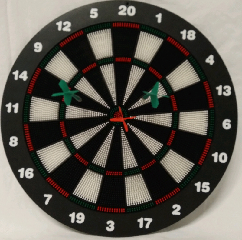 16" Kids Dart Board with non sharp Darts