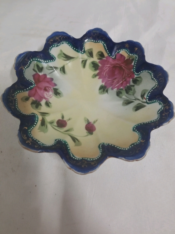 Antique NIPPON ROSE DISH