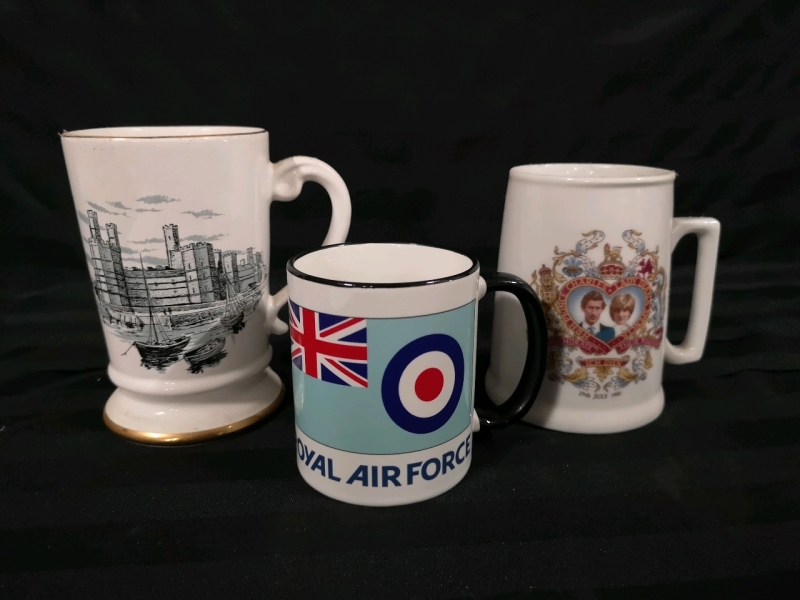 3 Royalty Mugs