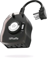 New - Tiffcofio Outdoor Weatherproof Mechanical Timer , Model # SKU-1703