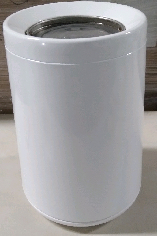 As New 13.5inches Trashcan with Flipping Lid