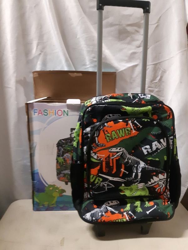 New Fashion Kids Rolling Suitcase With Dinosaur Design ( 1 Foot Tall )