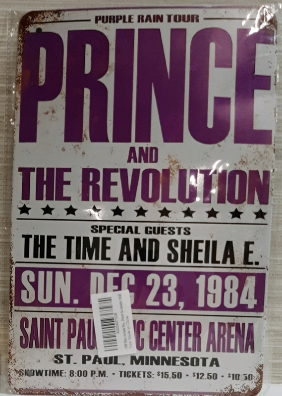 New Metal Decor Sign Prince Fans, are you ready!?!