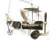 Fantastic Tin Hanging Replica Batwing Bi-Plane | 10.5" x 13" x 9" Tall - 4