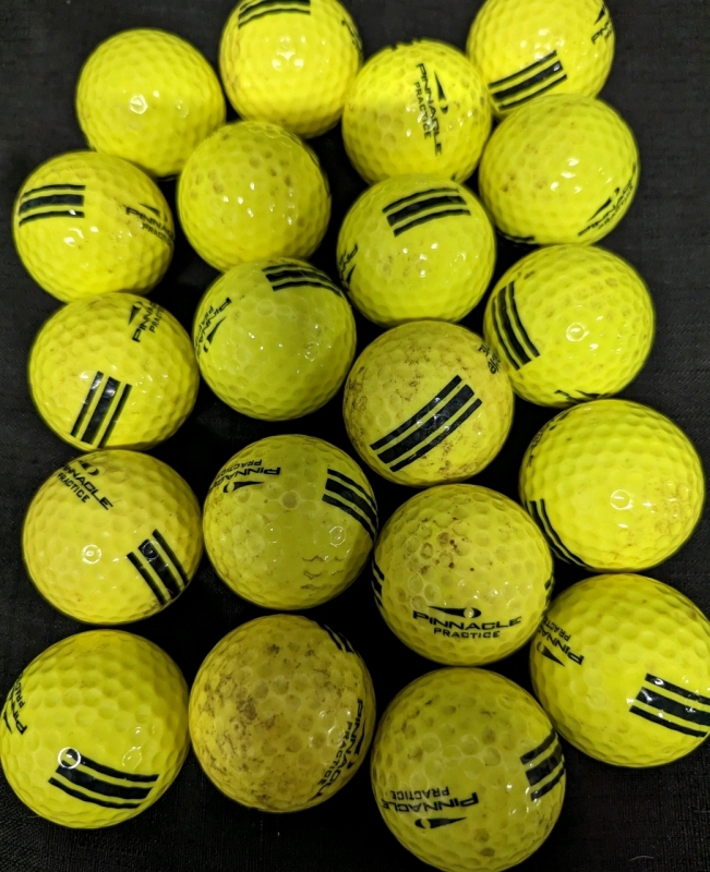 20 Pinnacle Range Balls.