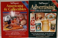 Vintage- Warman's Americana & Collectibles 9th Edition & Warman's Advertising Value & Identification Guide