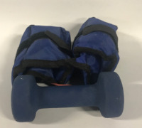 2 York 1LB Ankle Weights & 3Lb Dumbbell