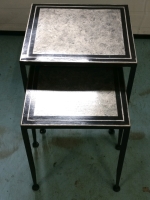 2 Metal Nesting Tables