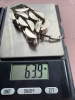 Stamped 925 Chunky Sterling Bracelet - 5