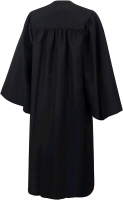 As-New Size 45 SAMDEEMI Unisex Adult Matte Graduation Gown / Choir Robe / Pulpit Robe | Fits Heights 5' to 5'2"