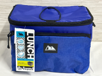 New Attic Zone Cooler Bag with hard liner and high performance ice pack Blue Approximately 10” x 7” x 7”