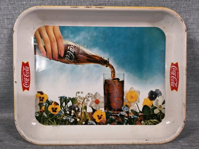 Vintage COCA COLA Tray - 13.25" by 10.5"