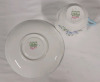 Shelley " Blue Rock " Cup & Saucer . Rings True , No chips or cracks - 4