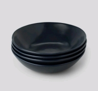 4 New Fable Pasta Bowls - Midnight Blue