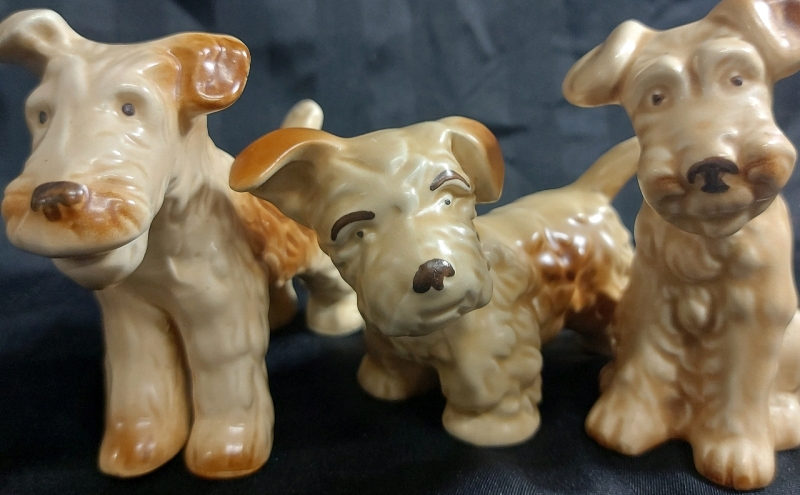 3 Vintage Sylvac Ceramic Figurines "SEE DESCRIPTION*