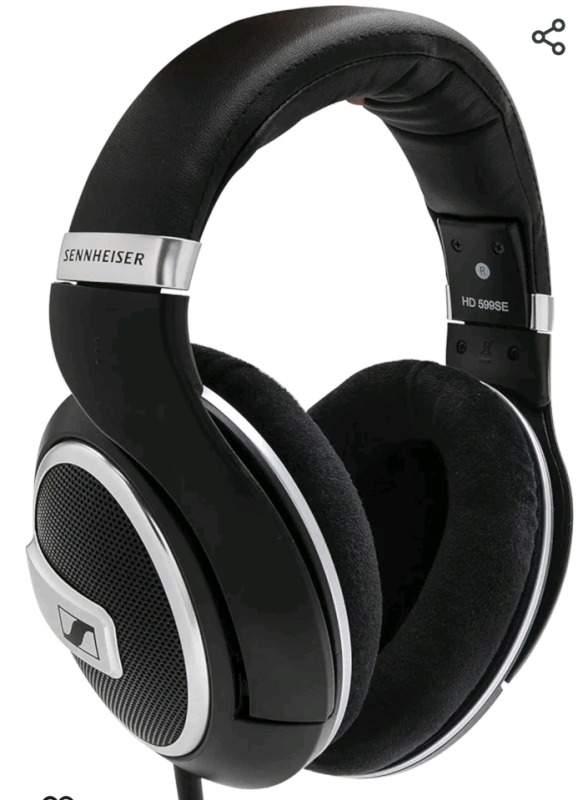 New Sennheiser Computer Headphones Model # HD 599SE * Retails for 329.95*