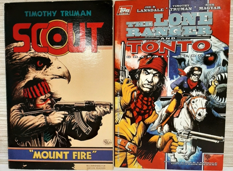 Scout: Mount Fire (First Printing) & Topps Comics: The Lone Ranger & Tonto (First Printing)