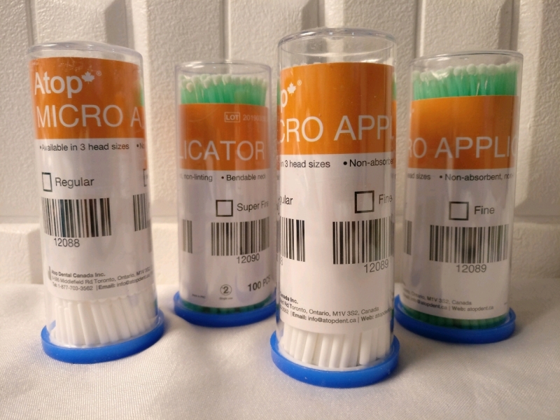 4 New 100 Packs of Dental Micro-Applicators